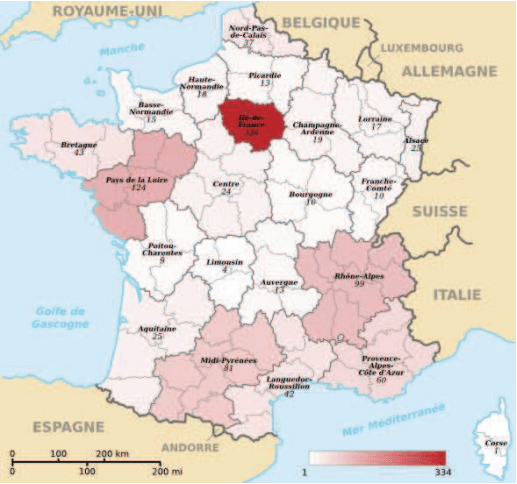 carte repartition CNSE