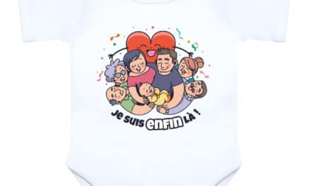 Body naissance bébé PMA « Je suis enfin la »