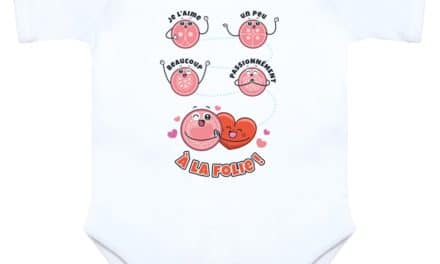 Body naissance PMA « Je l’aime, un peu, beaucoup, passionnément, à la folie ! »