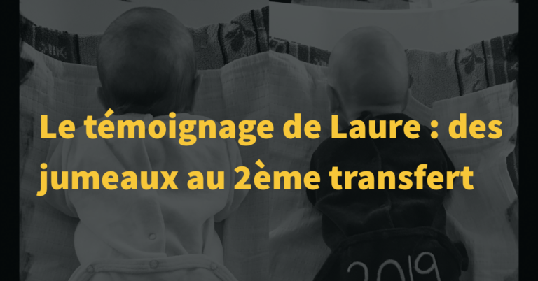 Témoignage de Laure : des jumeaux au 2ème transfert